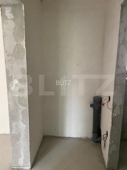 Apartament semifinisat de 2 camere, 50 mp, parcare, la 5 minute de Vivo - 3