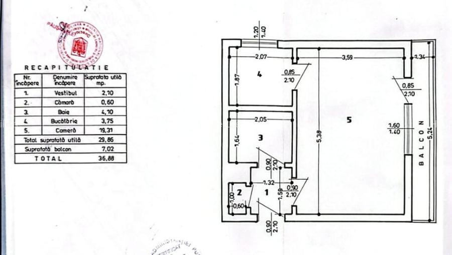Iancului strada Avrig la 2 min metrou, garsoniera 37 mp, mobilata si renovata - 1