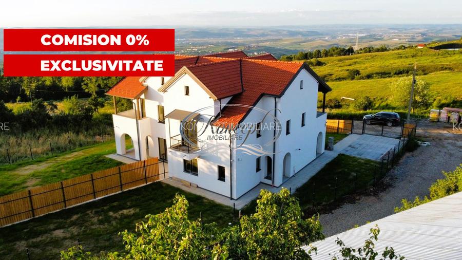 Duplex modern Feleacu cu vedere panoramica spre Cluj - 12