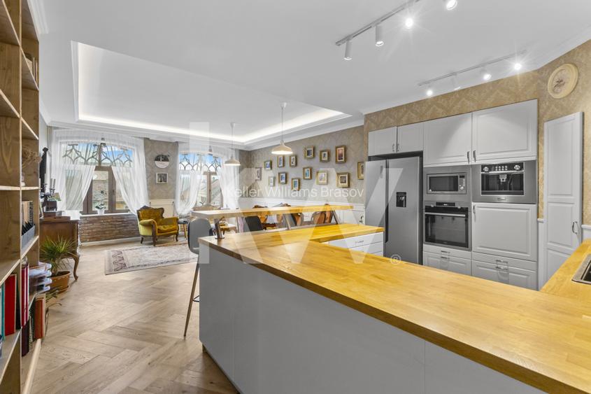 Apartament unic in centrul Brasovului | 142 mp | Terasă cu vedere spre Tâmpa | - 15