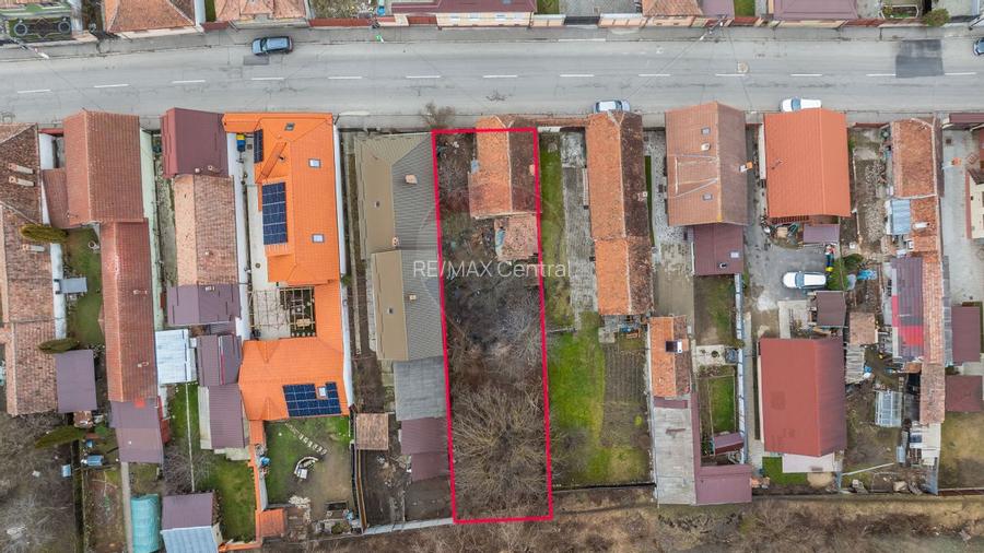 Teren intravilan 500 mp între case , construcție existentă în Râșnov - 4