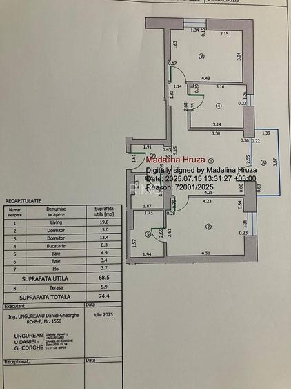 Apartament Superb 3 Camere Novum 56 Gorjului - Drumul Taberei - Militari - 9