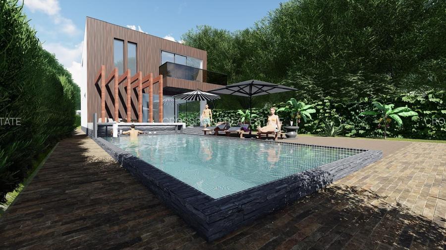 VILA NOUA CU PISCINA SI DESCHIDERE LA PADURE-GHERMANESTI, SNAGOV - 2