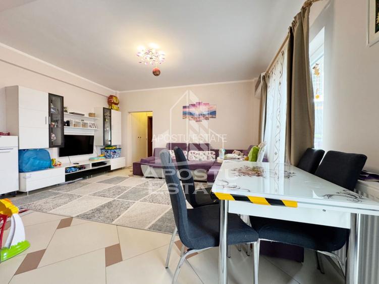 Apartament 2 camere de vanzare, 49mp utili + balcon, etajul 2/3 -Giroc - 2