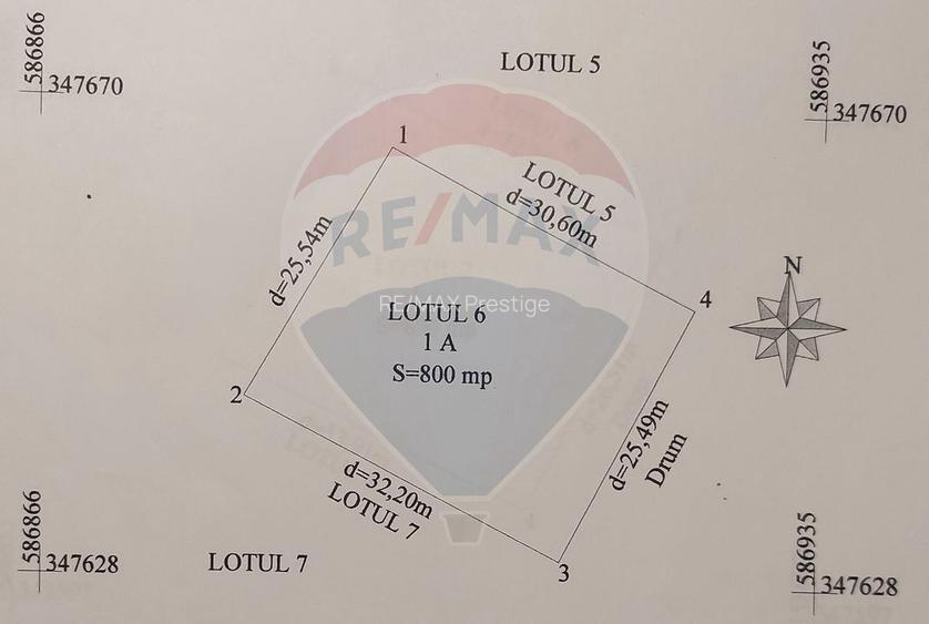 Teren de vânzare – Balotești, Strada Lacului, ansamblu de 10 loturi - 2