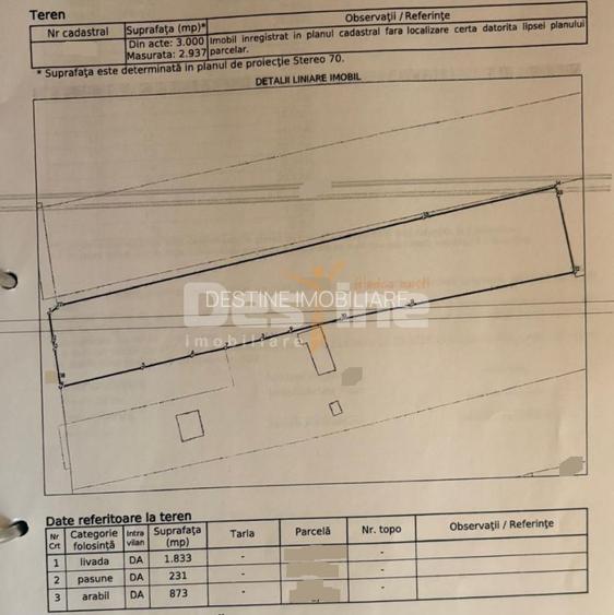 Teren 3.000 mp, cu autorizație și utilități - 2