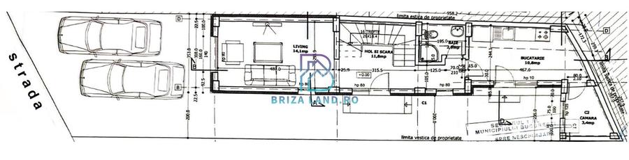 Soseaua Chitilei, Mar,urei, casa P+M, sup. 111mp, 3 camere teren 126mp - 18