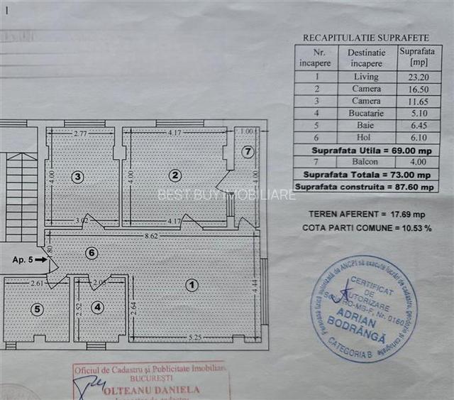 3 CAMERE ET1/3 SECTOR 1 BUCURESTII NOI DAMAROAIA PARC IZBICENI - 23
