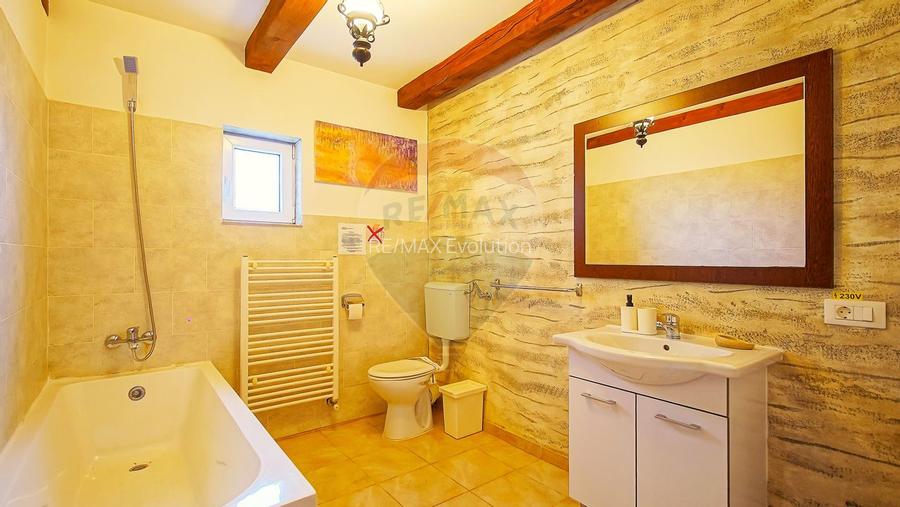 Cabana la Flo, 8 cam,P + M, teren 888 mp oportunitate de investitie ! - 29