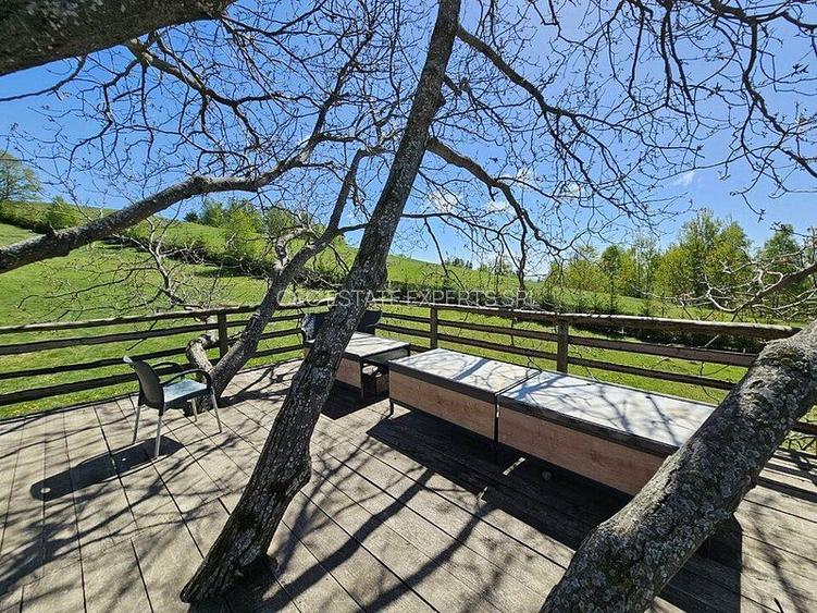 Pensiune in jud. Buzau, loc Ivanetu| Constructie lemn|Pozitionare impresionanta - 10