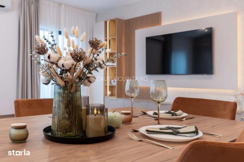 Penthouse 4 camere de inchiriat LUX | Darwin residence | Terasa 85mp - 3