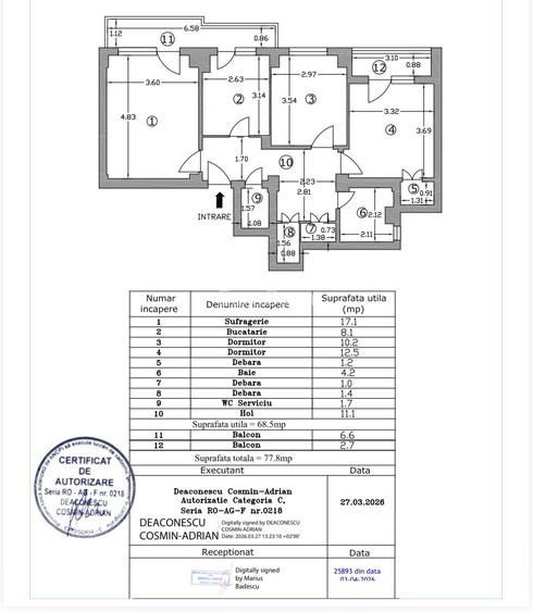 3 camere Ultracentral I. C. Bratianu - 1