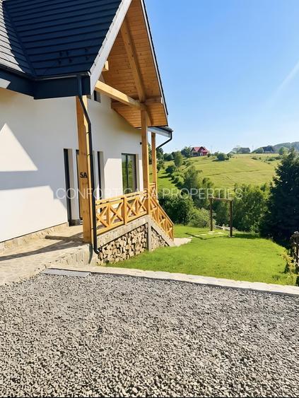 Pestera - Bran - Piatra Craiului Rezervatie - Vila -  finisaje premium -centrala - 32