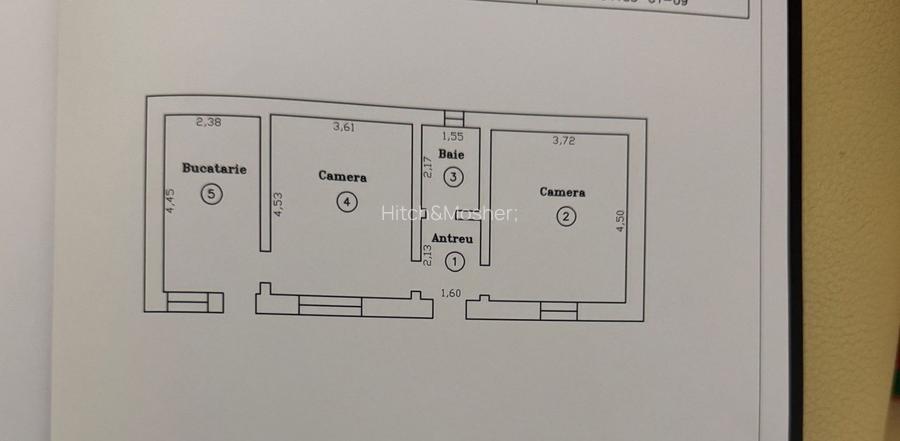 De vanzare apartament spatios cu 2 camere-zona Traian - 12