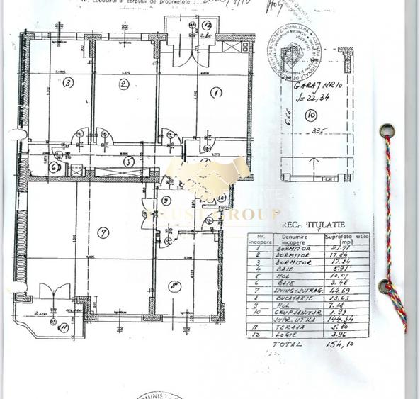 Apartament exclusivist cu 4 camere, vedere Lac – Floreasca, Etaj 4 - 16