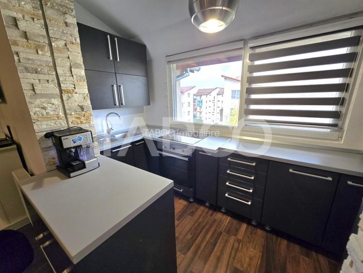 Apartament decomandat de vanzare cu 3 camere mobilat in Turnisor Sibiu - 16