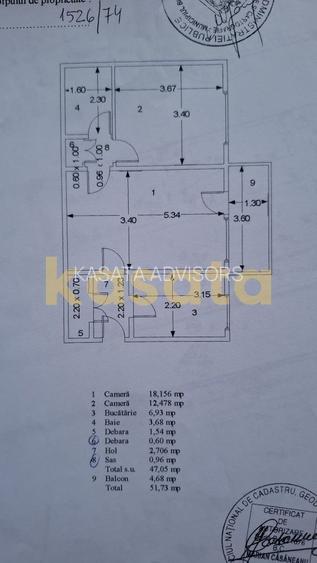Apartament2camere51mp|B-dul Basarabia|Metrou|Stadionul National| - 9
