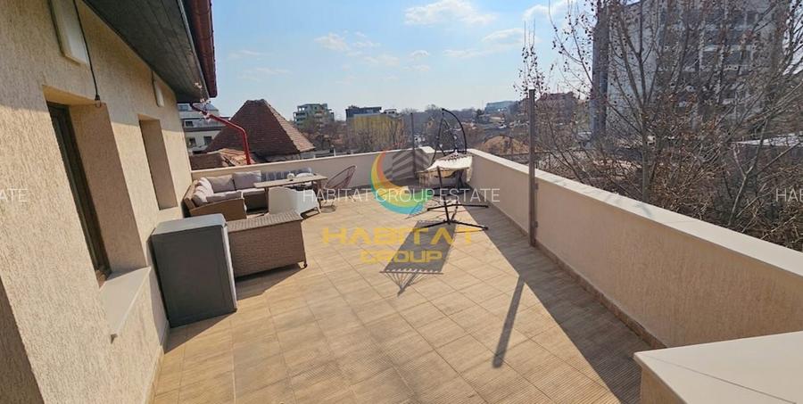 Penthouse cu scara interioara si terasa - Parcul Carol - 18