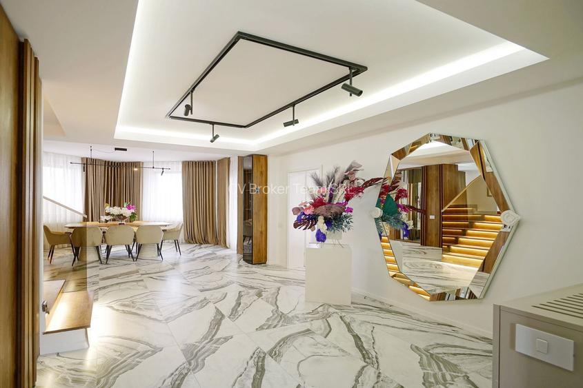 👉 Vilă spectaculoasă pe lac – Ghermănești | 552 mp | Terasă, ponton, - 25