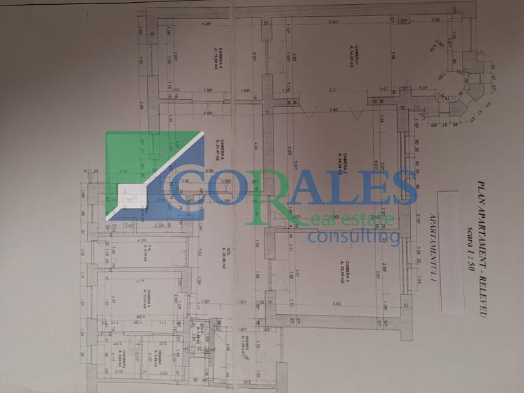 INVESTITIE. Etaj 1, 5 camere, 200 mp utili, 3 Ap. in cladire, 3 locuri parcare