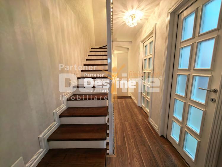 Duplex model Britanic cu 7 camere 160 mp D+P+1+M mobilat și utilat modern Copou - 19