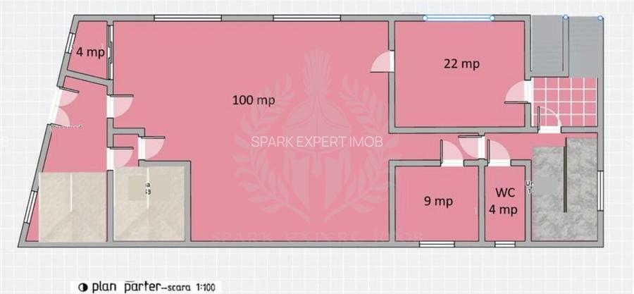 Spatiu birouri 2 etaje 330 mp utili //3 locuri parcare //Mihai Bravu - 8