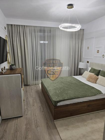 2  camere, Central, mobilat modern, etaj 1, 2 lifturi, balcon - 6