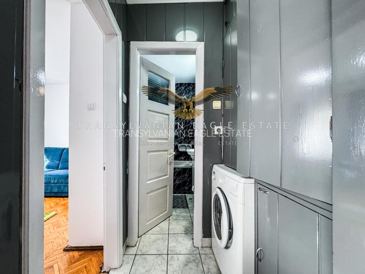 Locuința de 56 m2 utili, situată intr-o zona liniștita din Grigorescu - 11