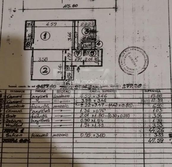 2 camere, 1/4, bloc tip P-Drumul Taberei - 8
