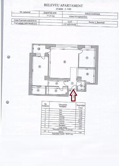 Natura Residence - Apartament 3 camere langa Padurea Baneasa | Loc de parcare - 1