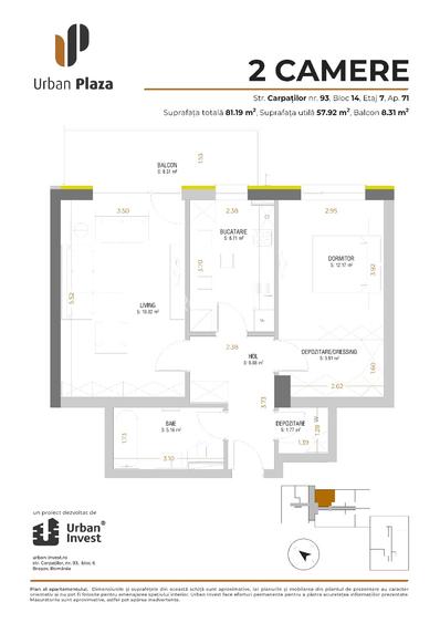 Urban Plaza - Apartamente Premium in Brasov - 11