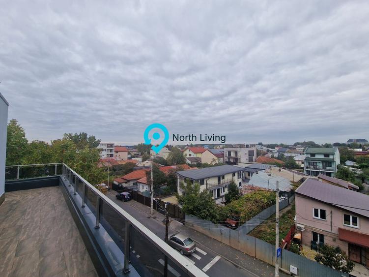 Apartament cu terasa, 99 mp, zona Andronache, mobilat complet