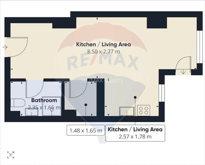 Garsonieră, centrala proprie, parcare, New City Residence, Alba Iulia - 21