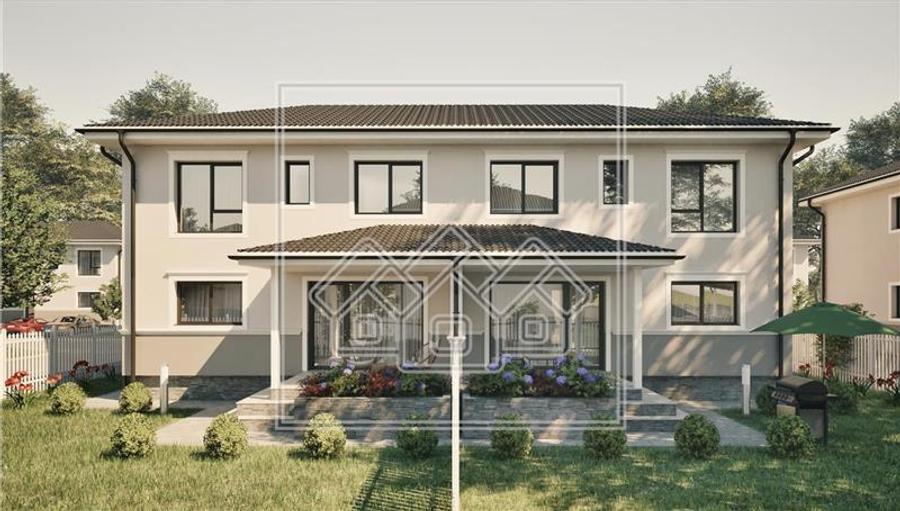 Casa cu 5 camere, 116 mp utili, teren 306 mp - Allegra Residence