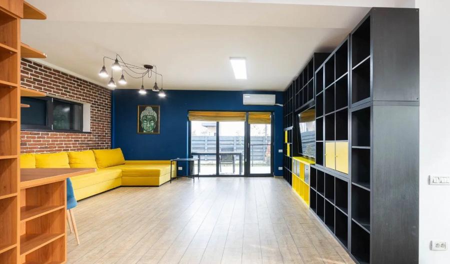 Casa de inchiriat, open space, 160 mp, curte proprie, put + fosa, Tunari