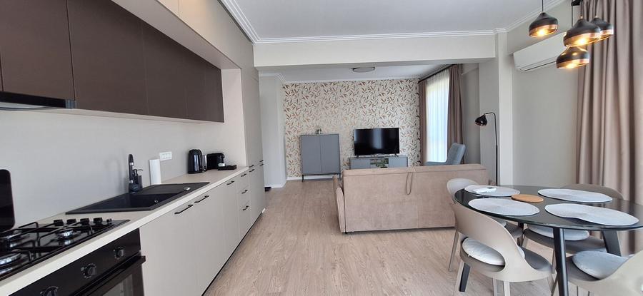 Apartament mobilat si utilat cu 2 locuri de parcare