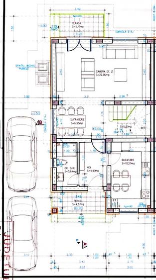 Duplex 4 camere 117mp | 0 comision | Otopeni Ana Aslan | Teren 209mp