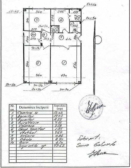 Splaiul Unirii – stradal, 3 camere decomandat, 80 mp - Langa Camera de Comert - 1