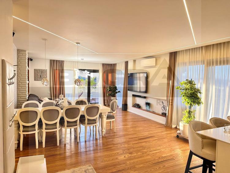 Penthouse 7 camere, 241 mp terasa, VIEW, zona Buna Ziua