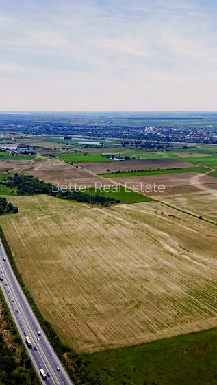 Teren 30 Hectare la Autostrada A1 București–Pitești | Km 34 | Front 550 ml - 9