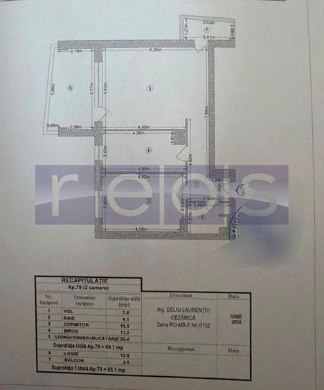 VANZARE 3 CAMERE DECOMANDAT -LOC DE PARCARE