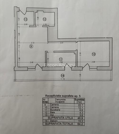Apartament cochet cu 2 camere - loc parcare subteran - Pipera - George Bacovia - 9