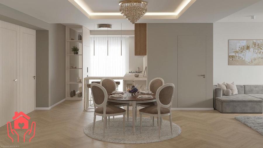 HERASTRAU Parc-3 camere luxury, amenajare cu designer, terasa cu lounge space!