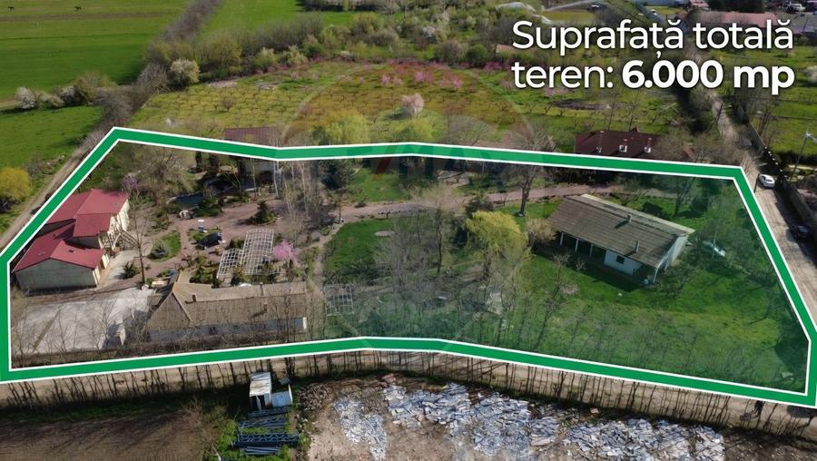 Teren deosebit cu casa/vila de vanzare in Techirghiol Constanta