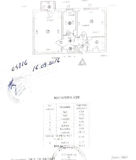 Apartament 2 camere-N. Grigorescu Metrou 1 Decembrie - 1