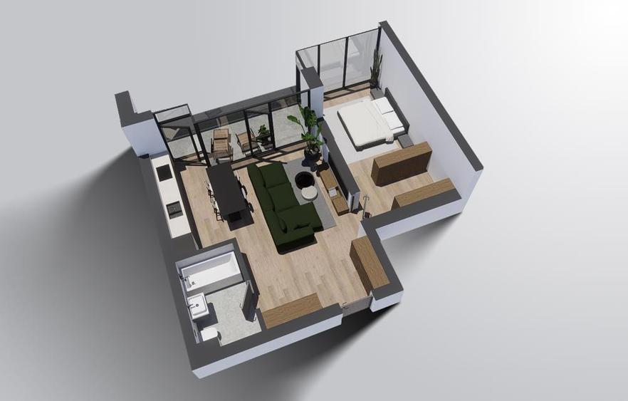 Alenia Botanic Park - Apartament 2 camere , la 3 minute de Iulius Town