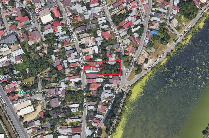 Teren cu dublă deschidere|Petricani – Peninsula|Vedere lac | Ideal Investiție