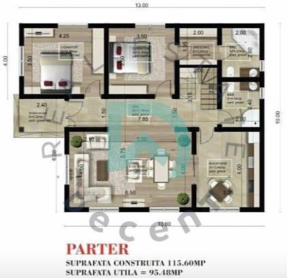 Casa 3 camere in Cristian, Brasov