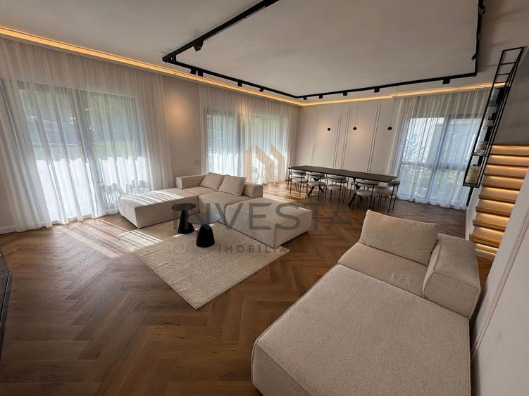 Casa individuala, 625 teren! Finisaje moderne, recent finalizata!