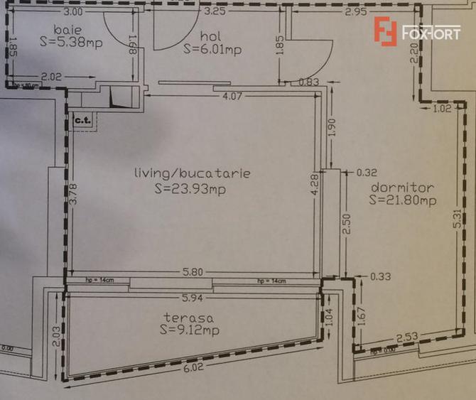 Apartament cu 2 camere de inchiriat | Zona Soarelui | Parcare subterana